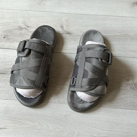 DRACO Cool Grey Dracos Slides Size 9-10 NWT in packaging - Picture 14 of 16